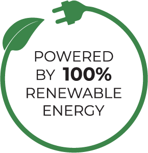 Bird Wiase is powered by 100% renewable energy